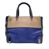Marc by Marc Jacobs Handbag Sheltered IslandHandbag Blue/beige Leather Women