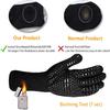 BBQ Grill Gloves, 1472°F Extreme Heat Resistant Grilling Gloves Non-Slip Oven Mitts Potholder, Perfect for Barbecue, Cooking, Baking, Fireplace,