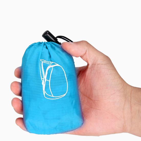 Outdoor-Rucksack, wasserdicht, faltbar, leicht, atmungsaktiv, Schultergurt, große Kapazität, Aufbewahrungstasche für Wanderungen und Campingausflüge