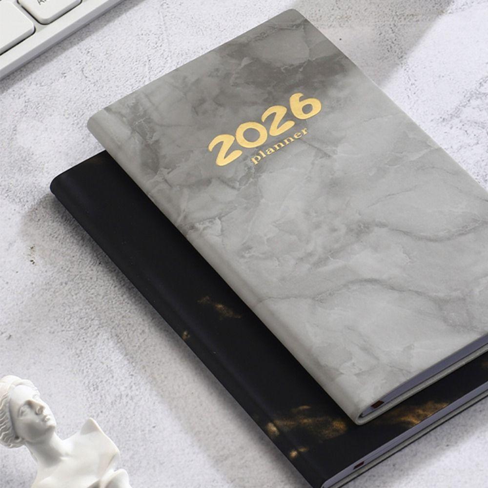 To Do List Appointment Notebooks A6 English Notepad High Quality 2026 Agenda Book  School Office