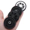 Portable Replacement Suitcase Wheels Silent with Screw Travel Luggage Wheels Wear-resistant Replace Wheels Luggage Accessories
