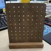 Wooden Earring Holder 72 Holes Earrings Display Stand Women Girls Wood Earring Stands  Desktop Home