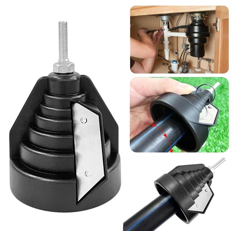 MultiFunction Pipe Deburring Chamfering Tool For 20mm-63mm Pipe Smoothly edges Finishing On Metal Plastic Tubes And Pipe