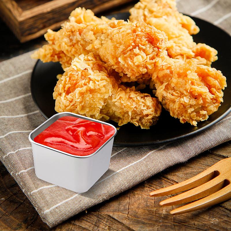 Stainless Steel Leakproof Salad & Snack Containers with Silicone Lids  Stackable, Portable Food Storage for Dressing, Lunch