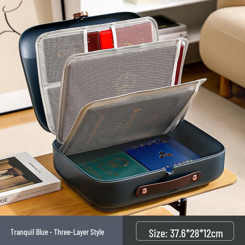 Star You Document Organizer: Home Vaccine Booklet, Family Passport, Instruction Manual, Business License, and Certificate Storage Box.