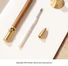 High-End Walnut Wood Notebook Gift Box - Cultural & Creative Business Souvenir with Logo Printing