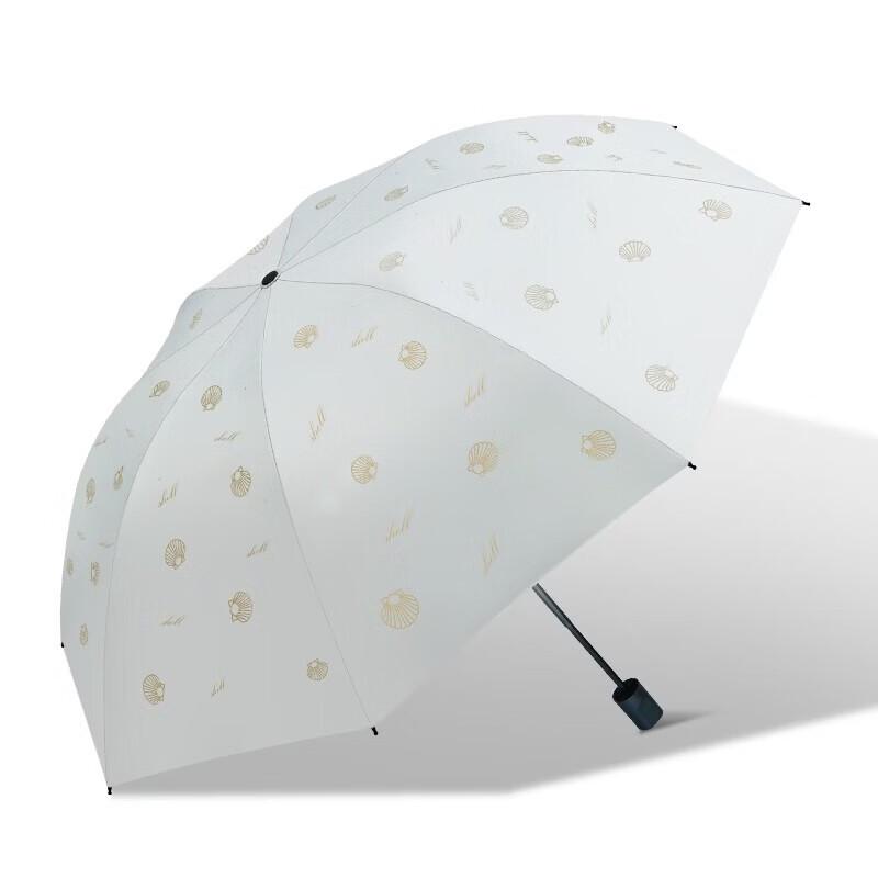 Hongye Three-Fold Black-Coated Umbrella