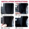 Splash Guard for RAV4 for Adventure 2019 2020 2021-2023 Mud Flaps Front Rear Mud