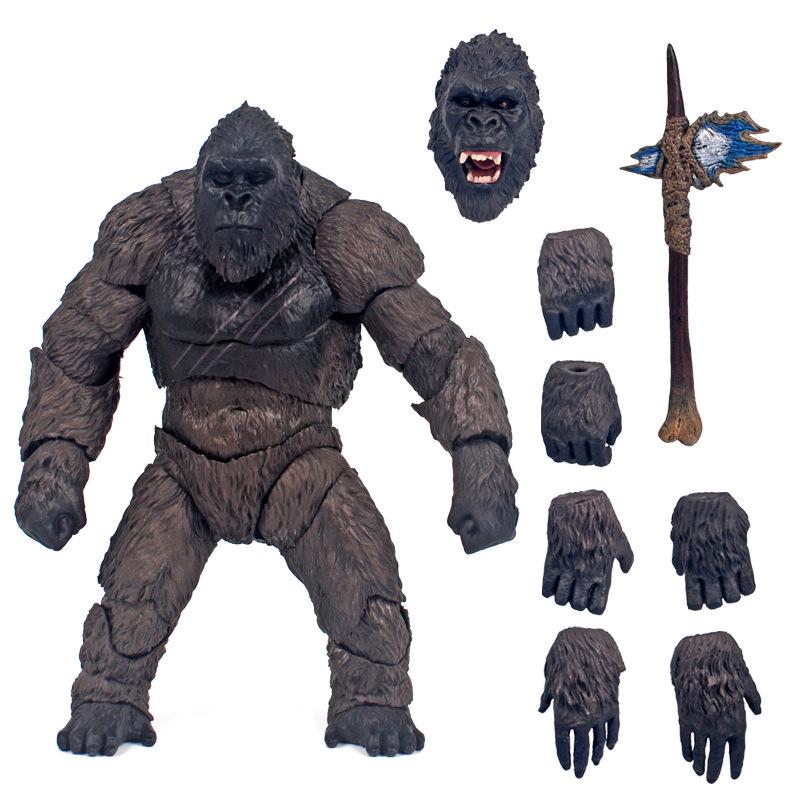 King Kong vs Godzilla 2021 Toy Model: Skull Island Gorilla Monster Figure