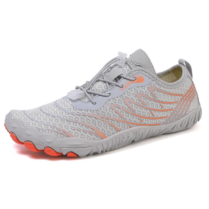 Outdoor men's and women's beach skin swimming five-finger shoes non-slip quick-drying breathable fishing wading shoes