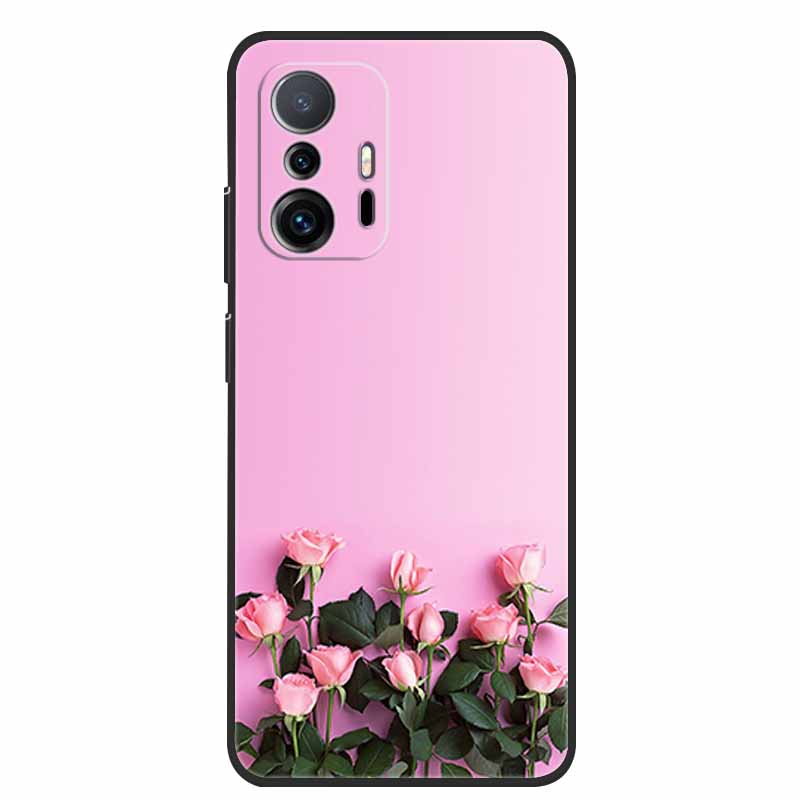 For Xiaomi Mi 11T Pro Case Shockproof Soft silicone TPU Back Cover For Xiaomi 11T Pro Phone Cases for Xiomi Mi11t Pro 5G Cute