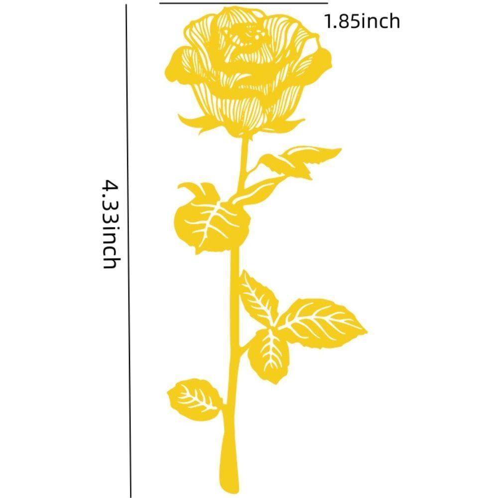 Rose Bookmarks Gift Box Flower Bookmark Student Stationery Gifts Unique Page Marker Book Page Holder Book Clip