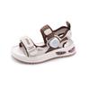 Boys Summer Sandals Non Slip Breathable Soft Sole Sports Sandals Elastic Strap Beach Shoes with Buckle for Kids
