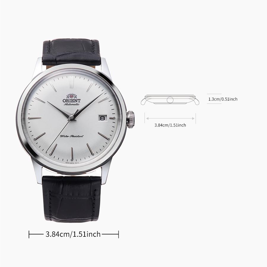 Retro-Blasen-Spiegel transparent einfacher Stil Uhr vollautomatische mechanische Herrenuhr RA-AC0M03S10B