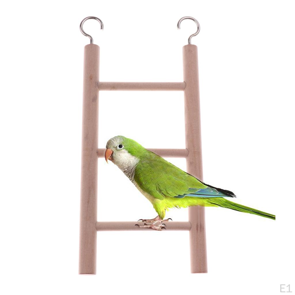 Ptáci Papoušek Andulka Schody Cvičení Sportovní hračky Hračka žebřík 3/4/5/6/7/8-schodový , 3-schodový