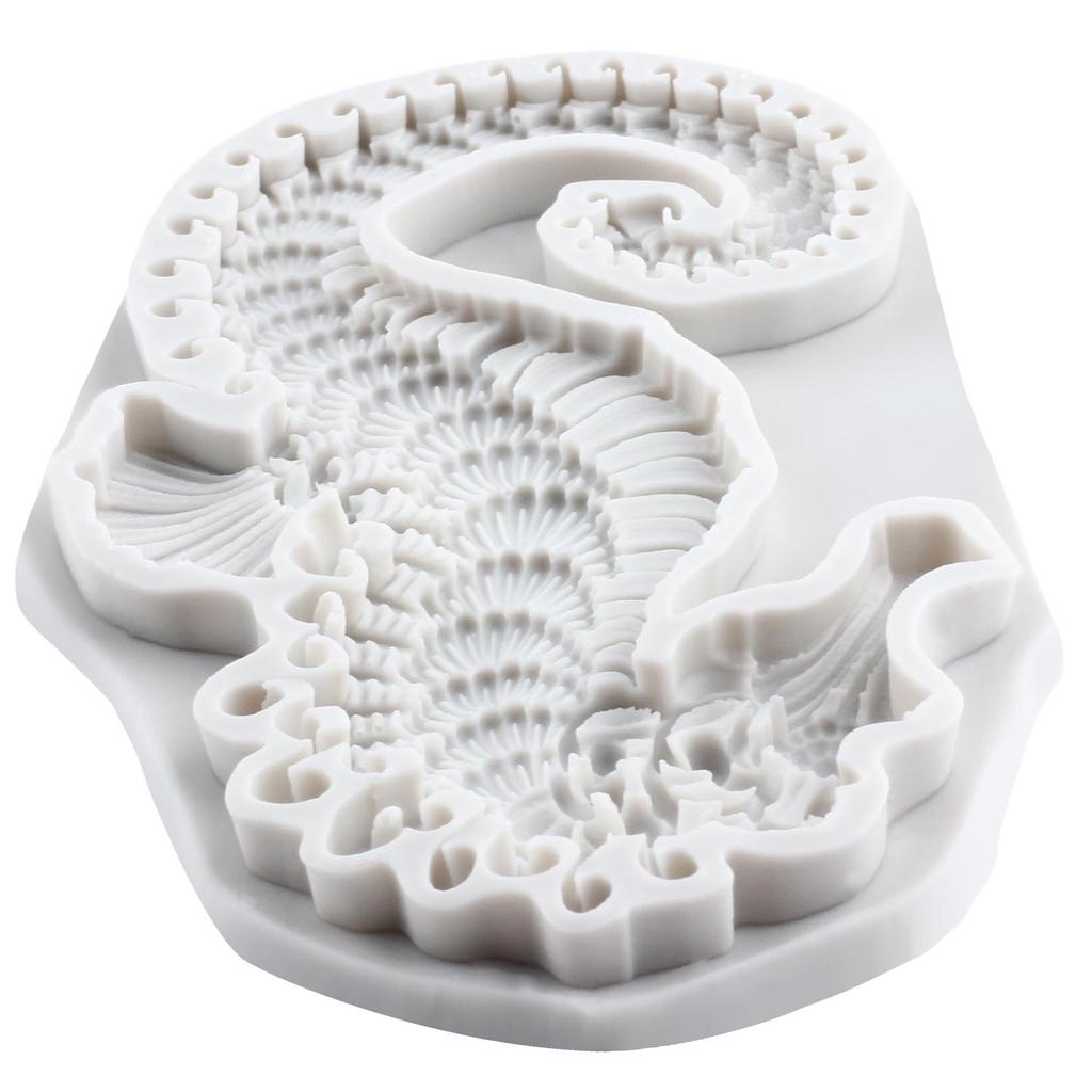 Seahorse Silicone Molds Hippocampus Fondant Mold Cake Decorating Tools Cupcake Topper Candy Chocolate Gumpaste Mold