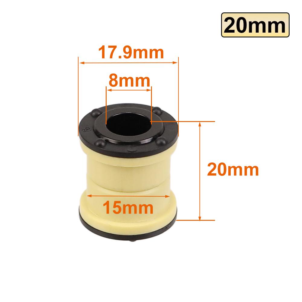 HEPPE Bike Rear Shock Bushing Bike Rear Suspension Shock Absorber DU Bushing 20/22/22.2/25/30/40mm for FOX Rear Shock Absorber