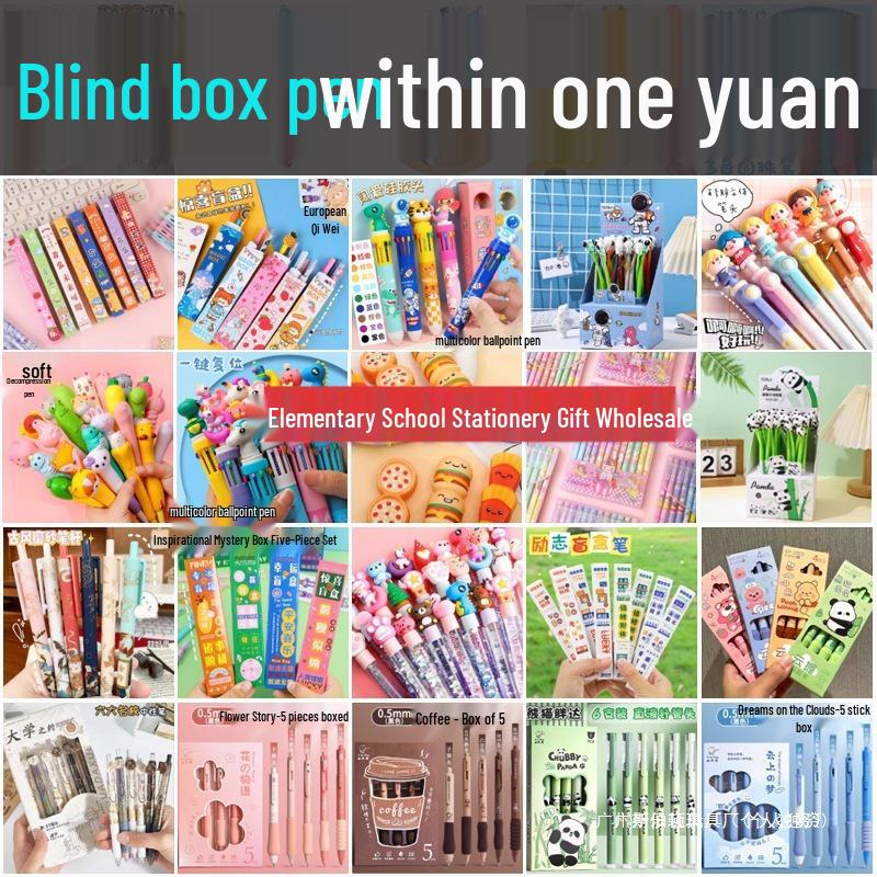 Surprise Blind Box Ballpoint Pen for Students - Creative and Practical Gift