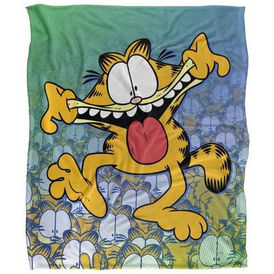 Garfield Silky Face Supersoft Blanket
