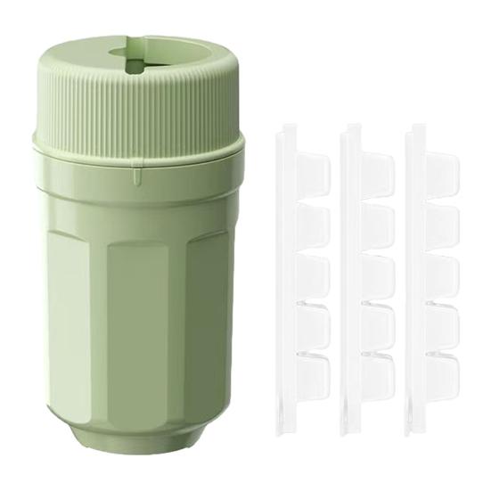 Ice Cube Mold with Sealed Lid Twist Release Ice Tray for Odor-Free Ice Storage BPA-Free Easy Ice Release Ice Cube Maker