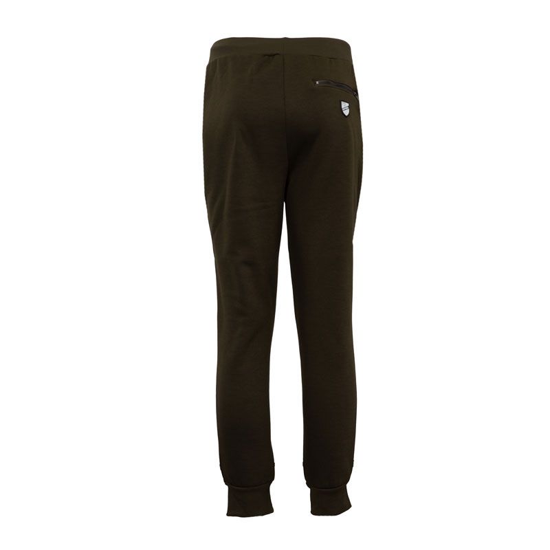 Men's Velour Jogging Bottoms with KAPORAL Logo