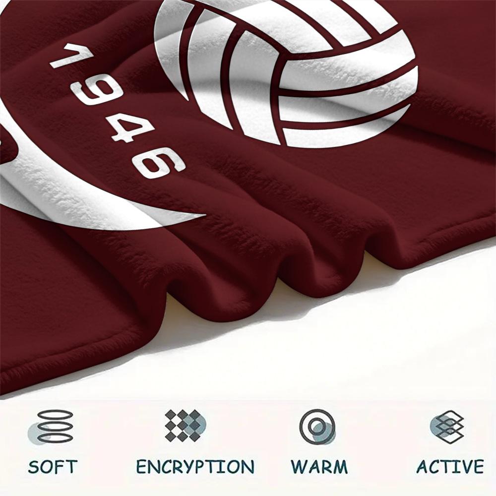 FK Sarajevo Print Flannel Blanket, High quality Comfortable for All Seasons, Home Decor, Warmth and Comfort, Perfect for Christmas Gifts