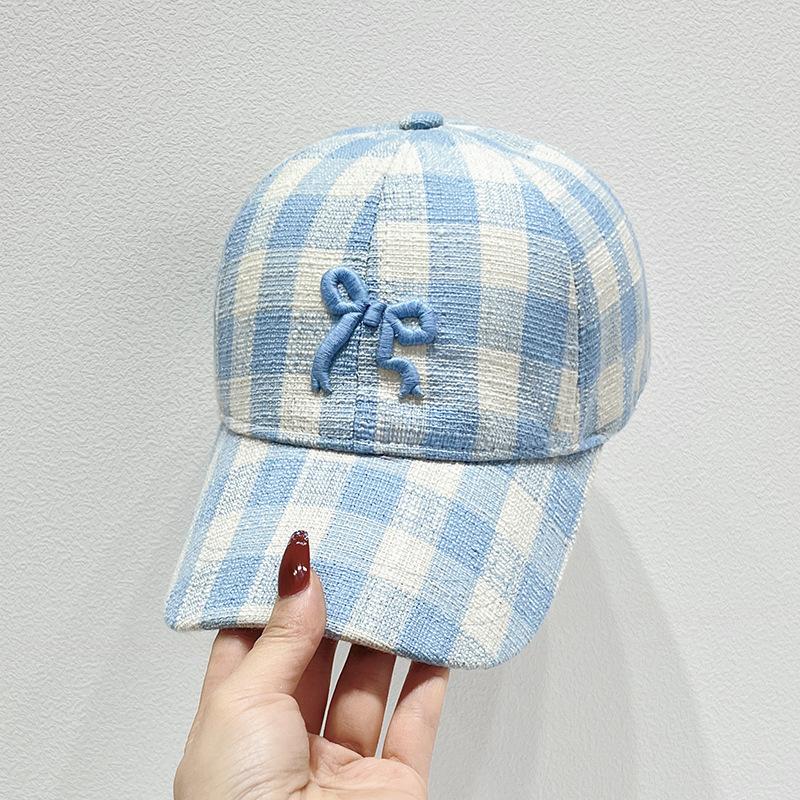 

Бейсболки из полиэстера с праздничной тематикой, вышитыми бантами, регулируемой посадкой, защитой от солнца, для женщин, универсальная модная шляпа на весну и лето Adjustable