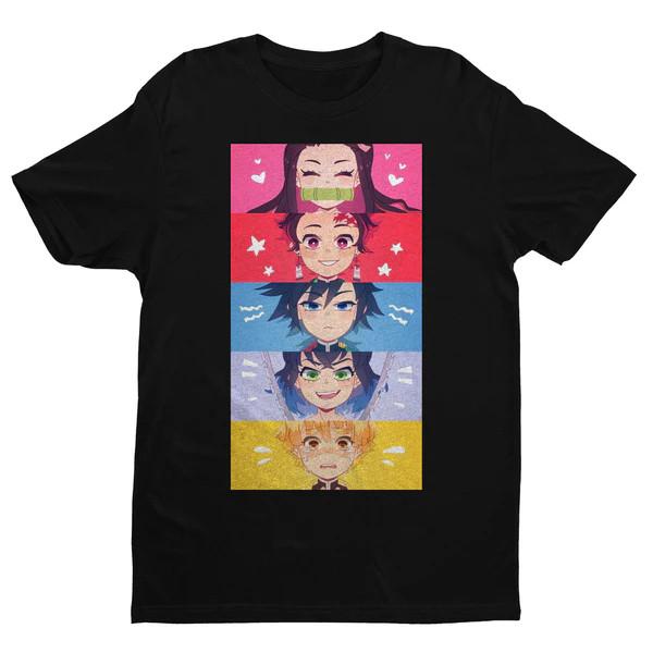 Kimetsu No Yaiba DemonSlayer TShirt Size S 5XL Gift For Friends