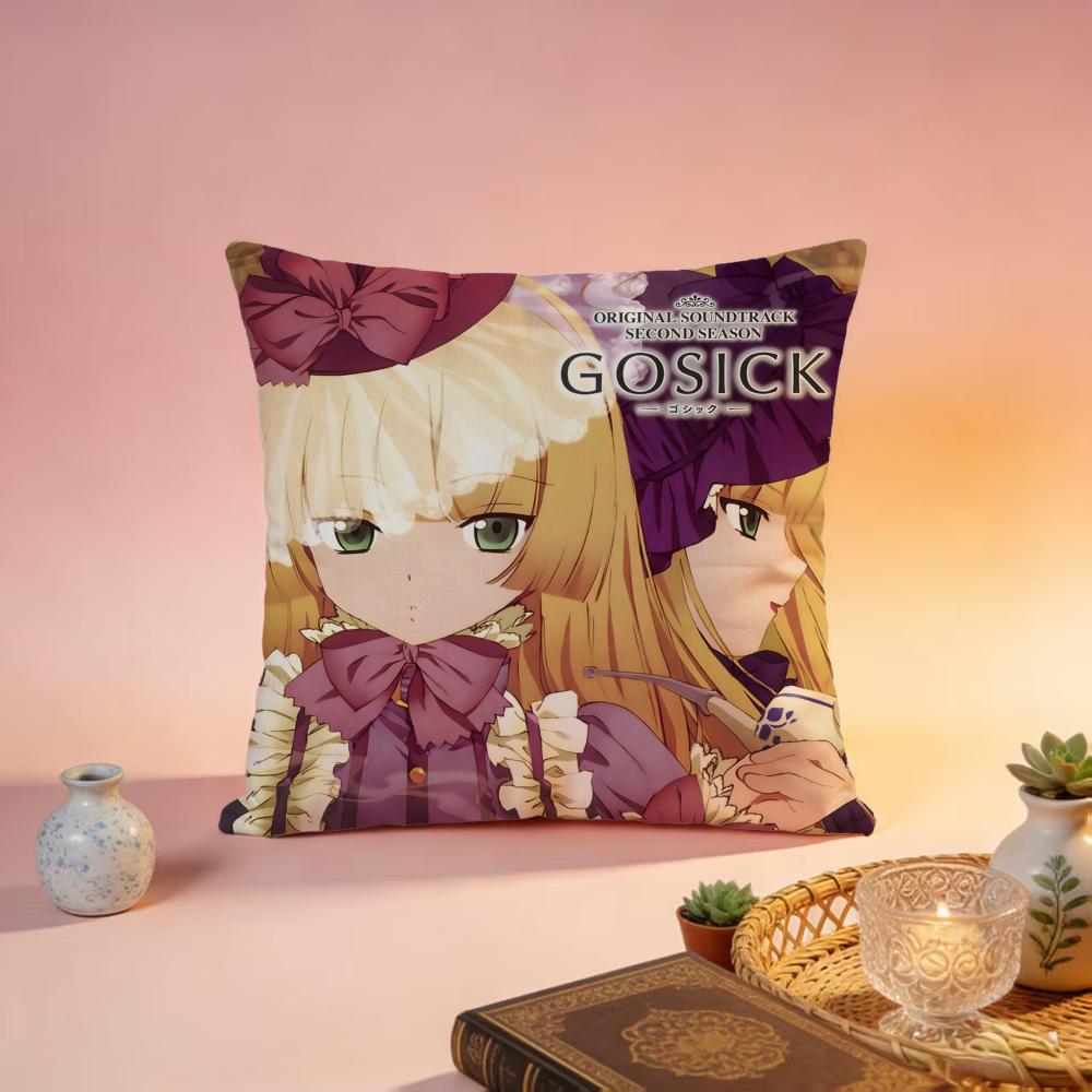 

Hot GGOSICKful Cushion Cover Premium SkinFriendly Pillow Case MultiPurpose for Home Office Travel 30X30cm
