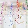 MultiColor Paper Swirl Decorations Vibrant Hanging Party Swirls Ideal for Birthday Baby Shower Wedding and Other Celebr