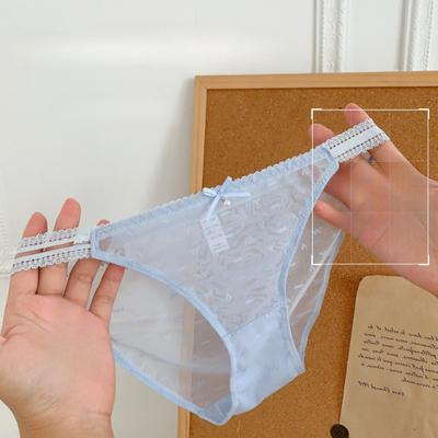 Hüfttiefer Slip T-Pants Sexy Süße Dreiecksunterwäsche für Damen Hoher Schlitz Damen Slips Sommer Spitze Schnelltrocknende Dreiecksunterwäsche Slips