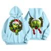 Women's Casual Fashion Christmas Printed Letters Casual Hooded Sweatshirt With Pockets