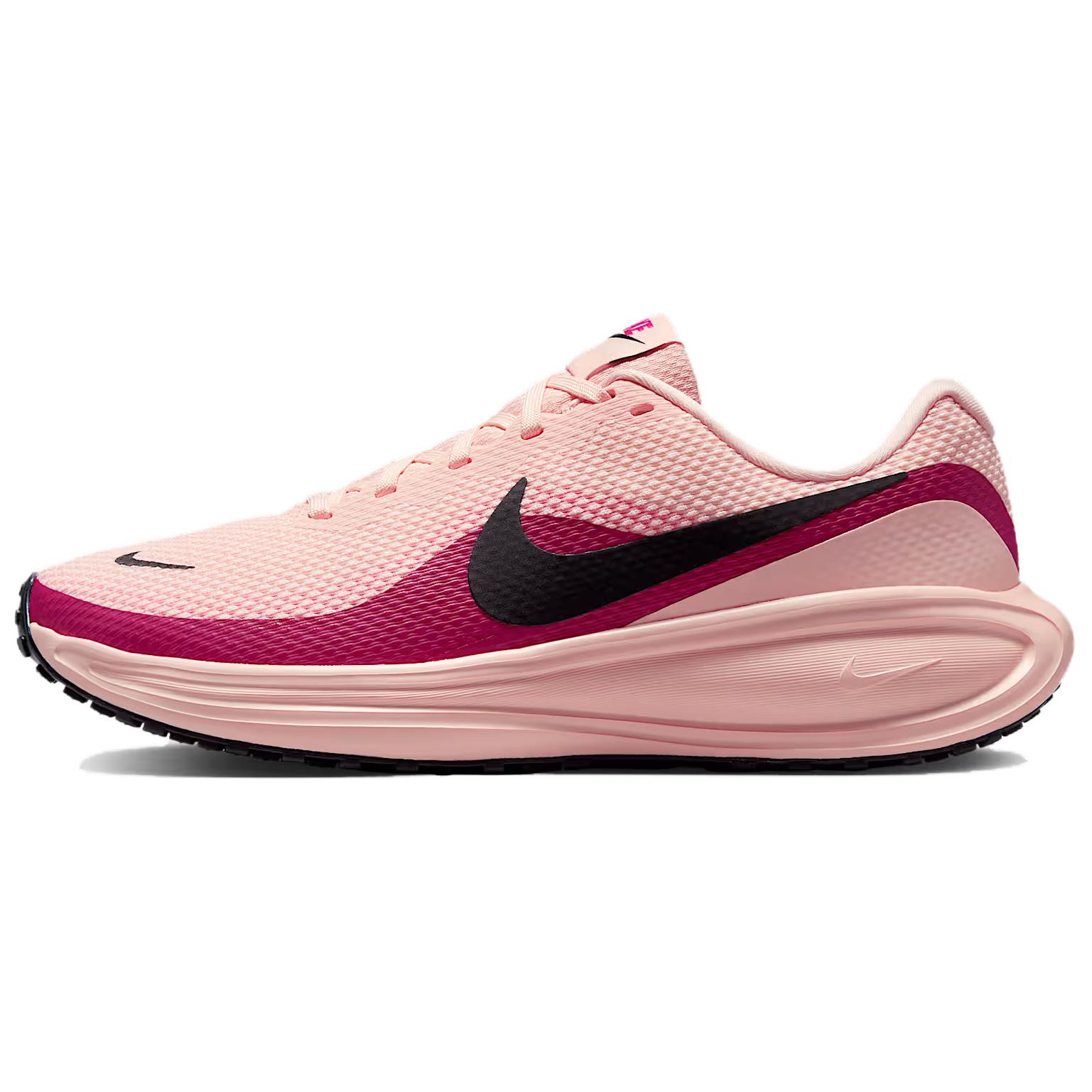 

Nike Revolution 8 Washed Coral Sweet Beet Женские кроссовки Розовый Ярко-малиновый Черный HJ8485-601 40.5