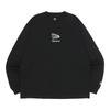 New Era Long Sleeve Oversized Cotton Tee 15129362 Black Box Logo Unisex Streetwear M T-shirt
