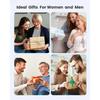 Cordless Electric Hand Massager Air Compression Heating Portable Wrist Palm Relaxation Machine Type-C