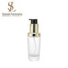 Sk 100ml Elegant Skincare Essence 60ml Refillable Glass Bottle with Pump – Ideal for Hair Oil