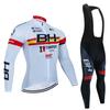 BH Team Herbst Langarm Neu Racing MTB Frühling Lang Radtrikot Set Fahrrad Radsport Fahrradkleidung Uniform Ropa Ciclismo