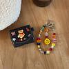 Denim flip embroidery alarm clock bear AirPods 1 generation earphone case for AirPods Pro1 generation