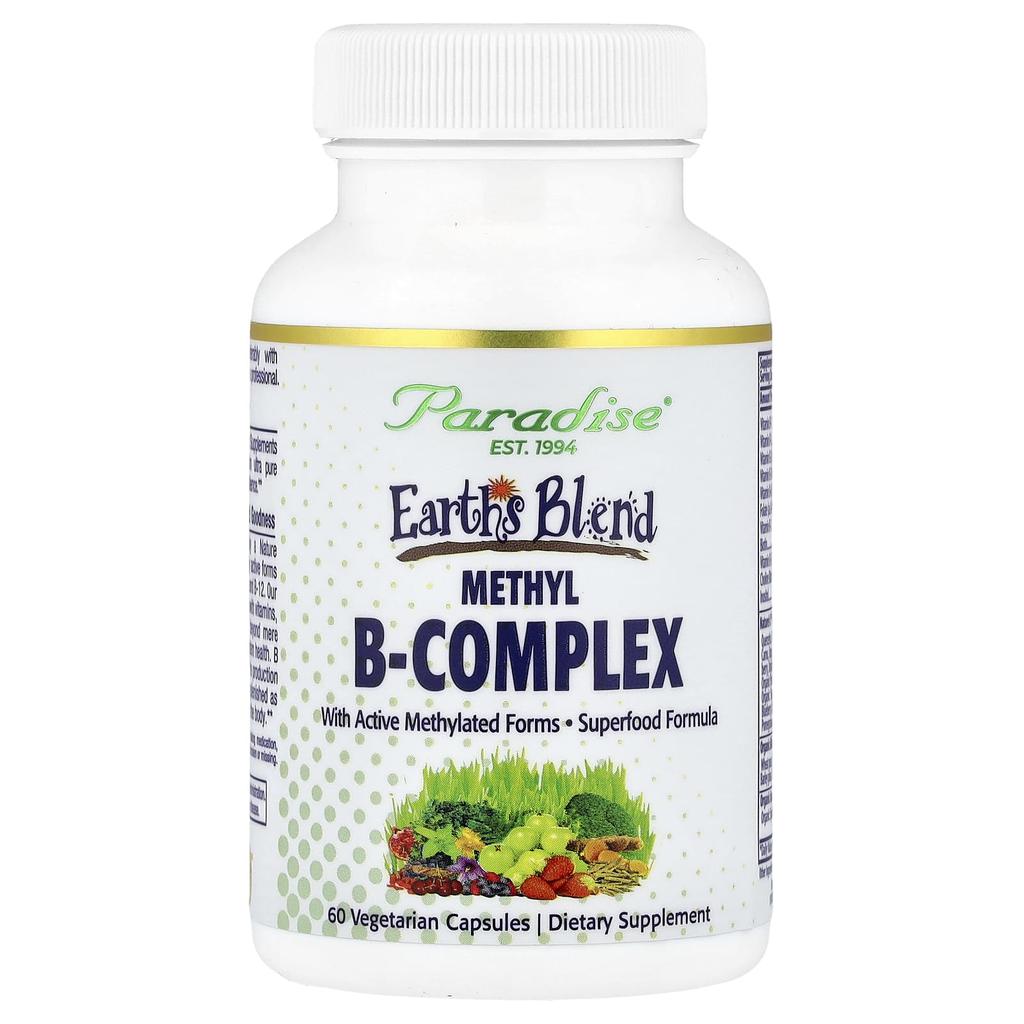 Earth'S Blend, Methyl B Complex, 60 Veggie Caps