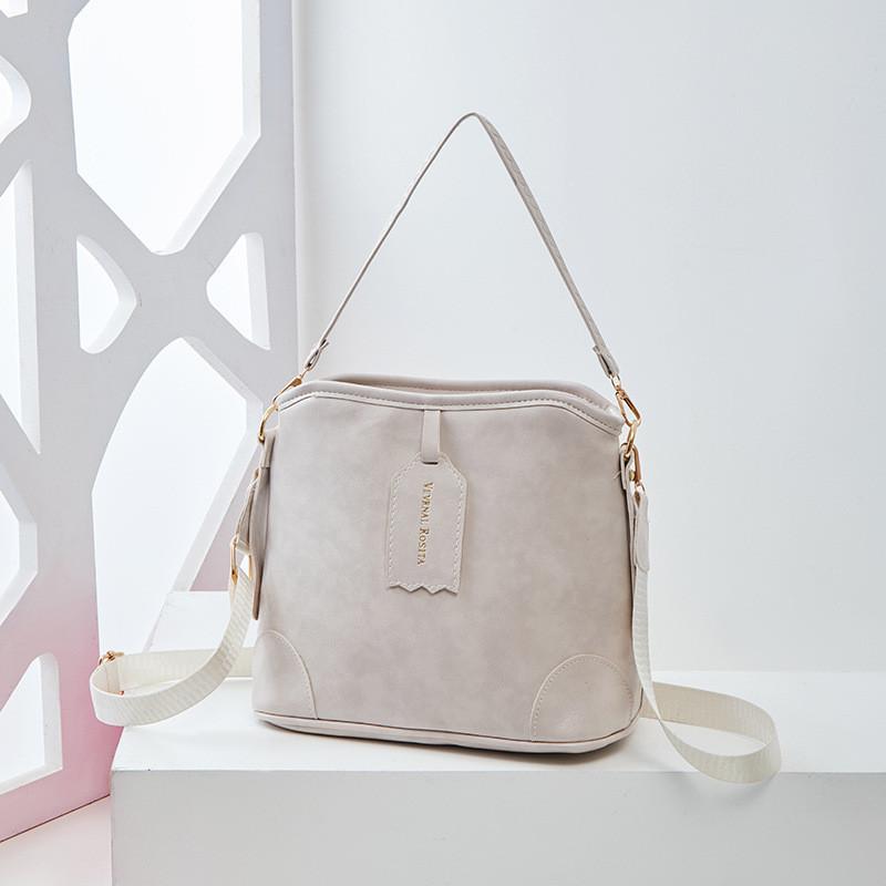 IELGY Retro Bucket Bag Large Capacity Ladies Tote Bag