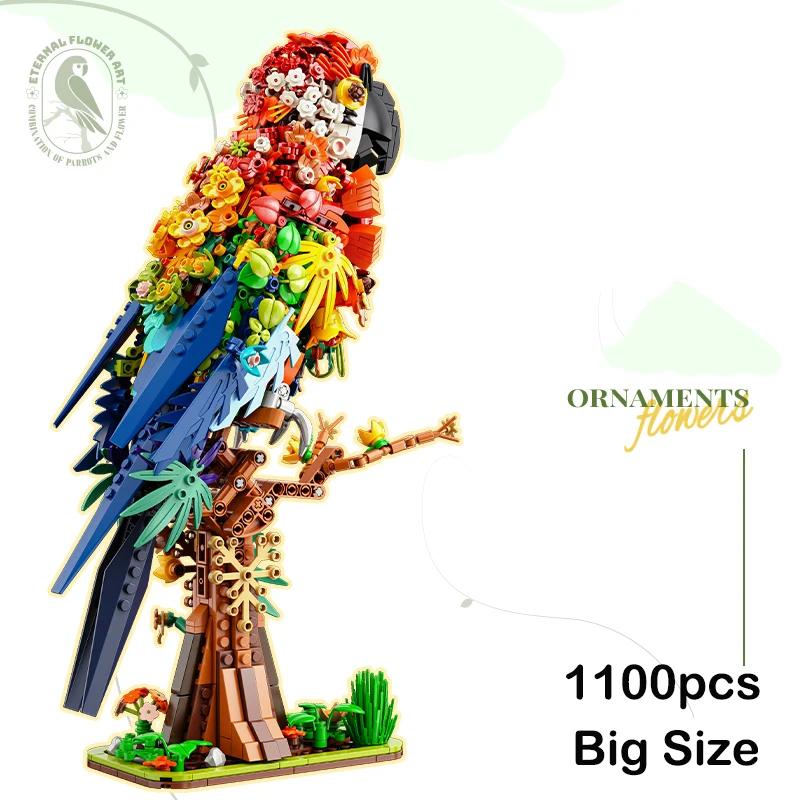 

MOC Животные Жук-носорог Набор строительных блоков Искусственный Среди Хамелеон Единорог Попугай Птица Насекомое Кирпичики Игрушка Детский Подарок Paper Instruction