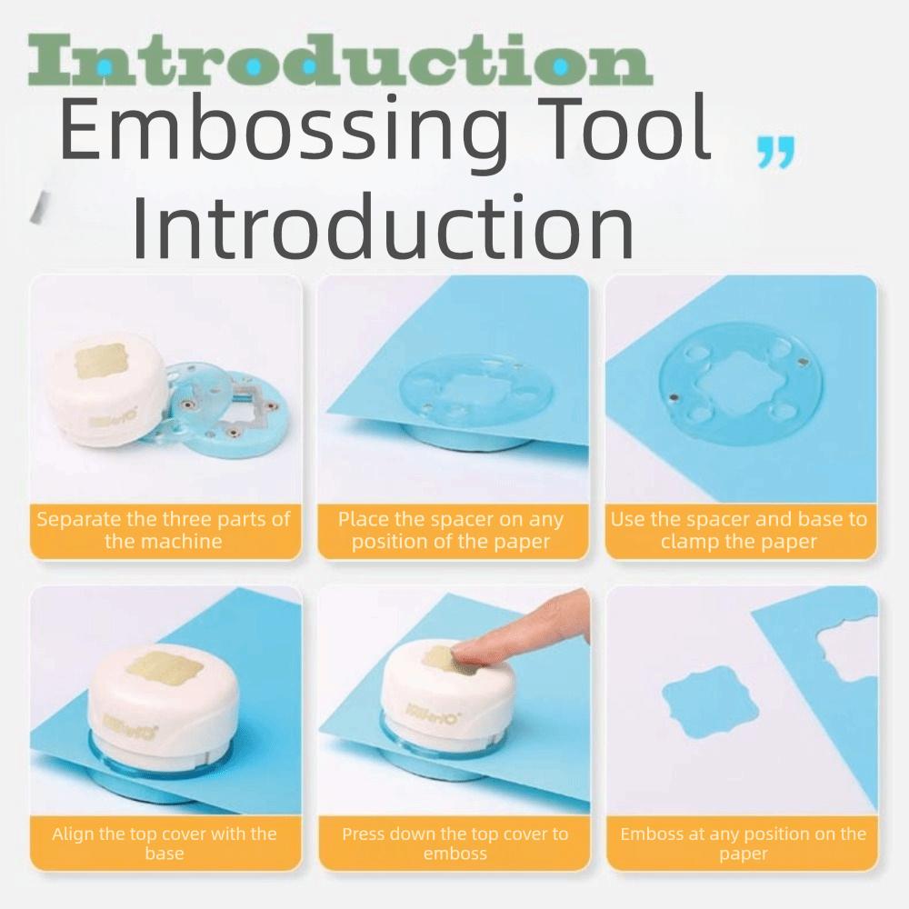 Paper Cutting Craft Hole Punch Maganetic Embossing Punches Paper Puncher  Scrapbooking