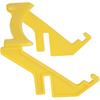 Zerodis Yellow Plastic Bee Honey Bucket Rack Holder Beekeeping Beekeepers Tool for Easy Pour Honey