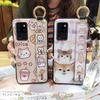 Fashion Design Protective Phone Case For Oukitel C21 Anti-knock Ring Anti-dust Soft Case Cute Cartoon Waterproof Durable