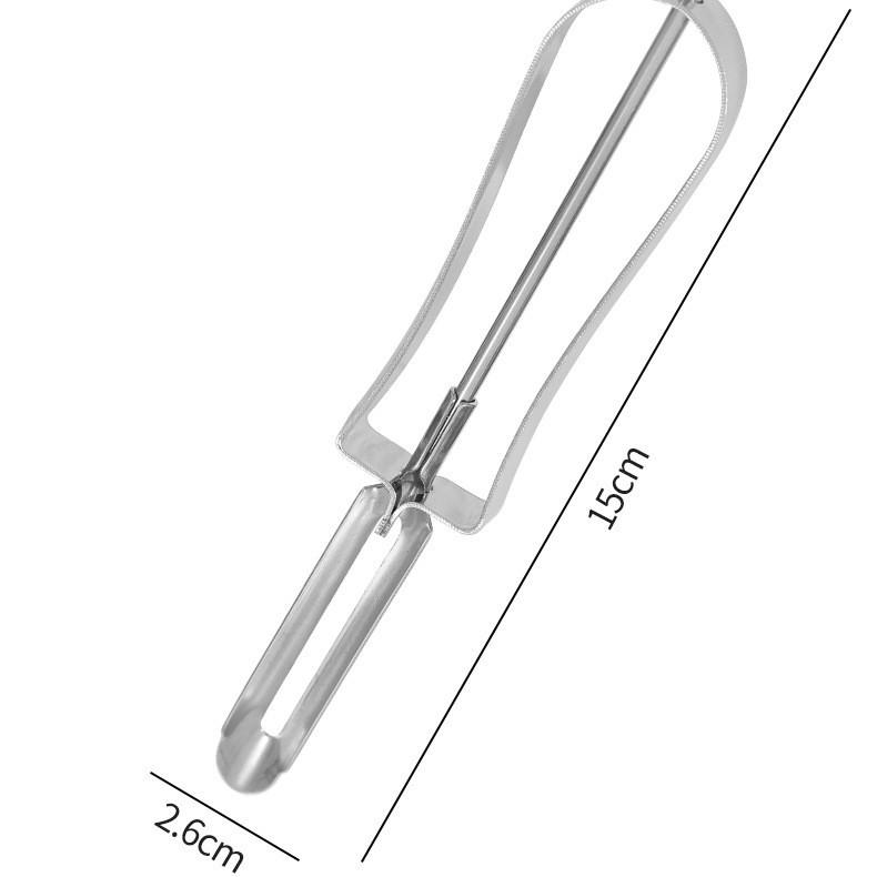 Stainless Steel Fruit & Vegetable Peeler and Paring Knife Set