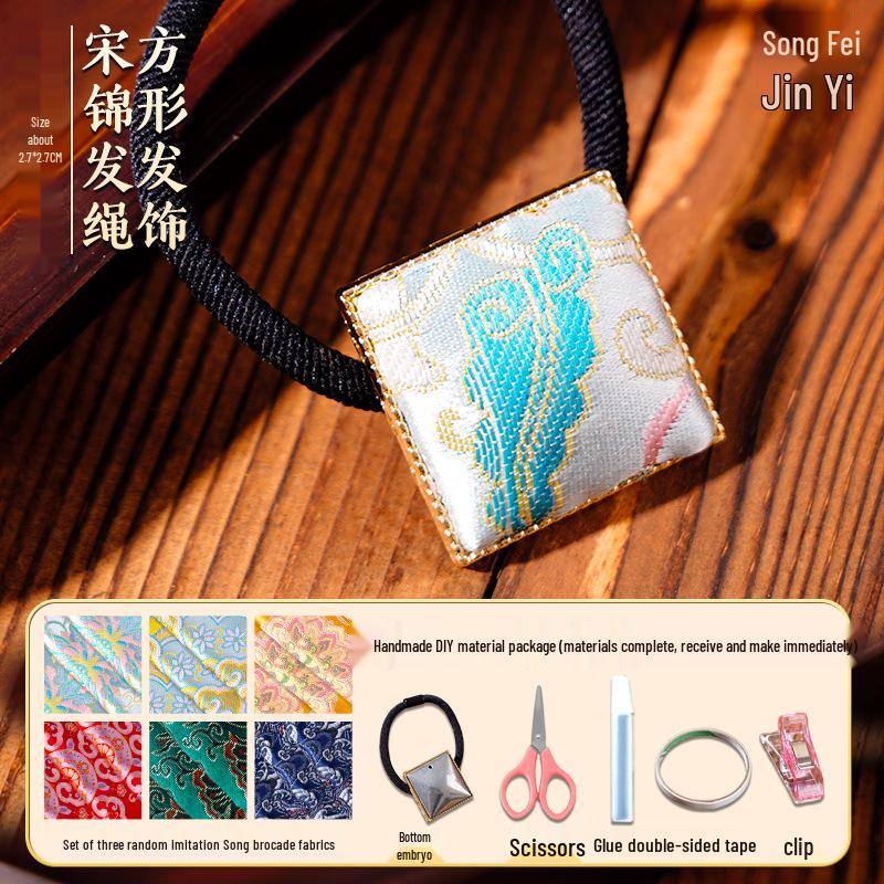 Retalhos de Tecido Brocado Jacquard Estilo Chinês para Sachê DIY e Artesanato