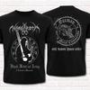 Nargaroth T-Shirt Black Metal Ist Krieg 2001 Black Metal Metalheads Style Summer  Mens Women Top Tee Streetwear Casual Y2k