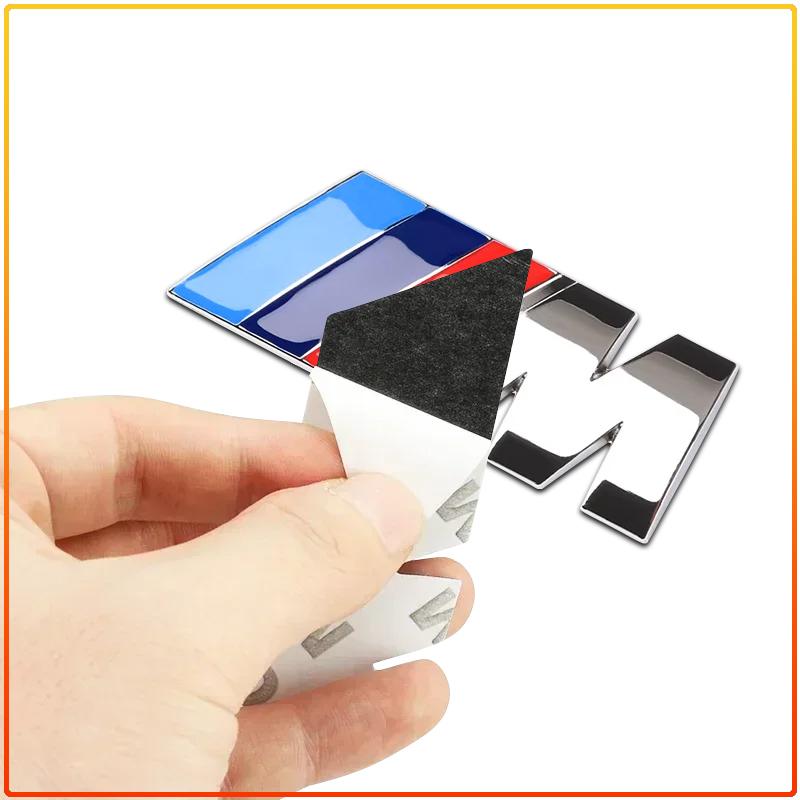 Car Body Side Badge Body Logo Rear Trunk Decor Sticker Car Modification Accessories For BMW E36 E46 E90 E60 E39 F30 F10 F20 X5 E70 E53 G30 E91 E92