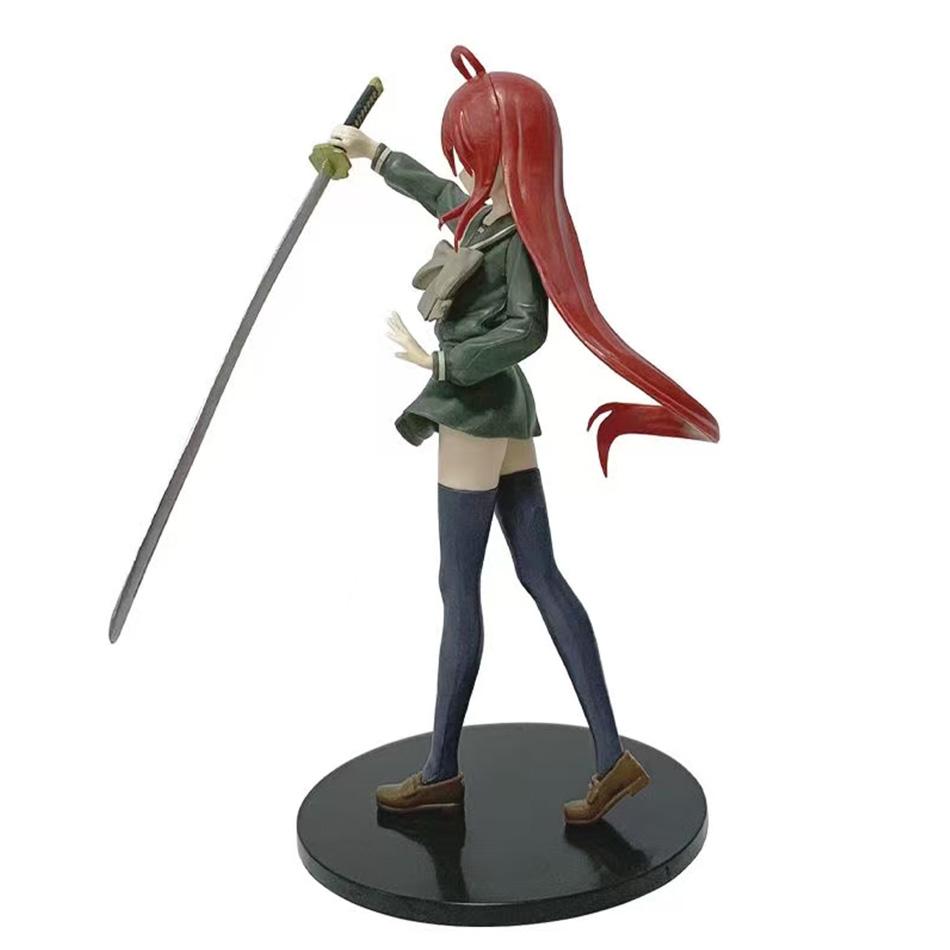 19CM Anime Shakugan no Shana Shana Punish the crime PVC Action Figures Model Collection Ornament Anime Cartoon Model Toy Gift