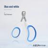 Gravity Push Adjustable Pet Nail Clippers for Cats & Small Animals - Beginner-Friendly Scissors with Round Hole Design